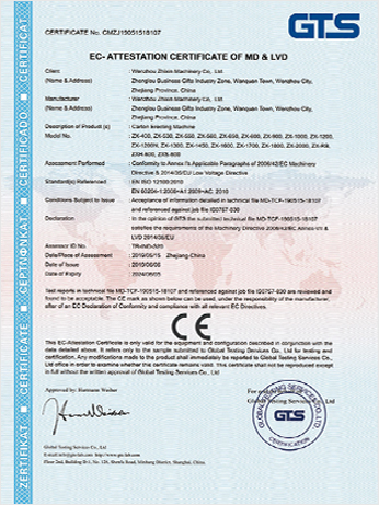 CE Certificate